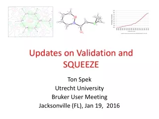 Updates on Validation and SQUEEZE