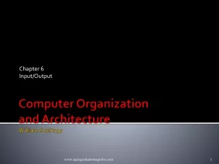 Computer Organization  and Architecture William Stallings