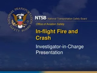 In-flight Fire and Crash
