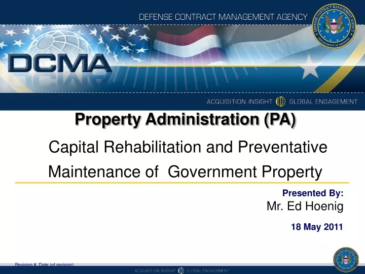 property administration pa capital rehabilitation