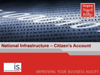 National Infrastructure – Citizen’s Account