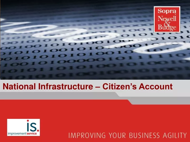 national infrastructure citizen s account
