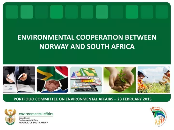environmental cooperation between norway and south africa