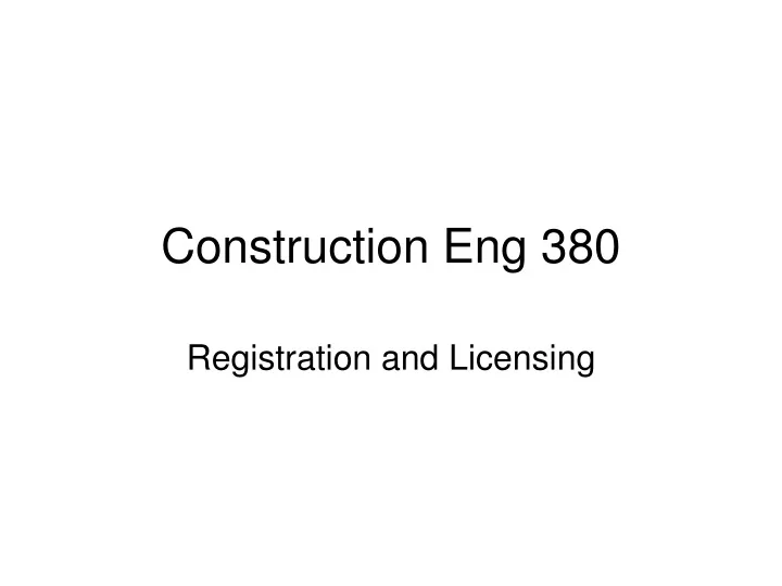 construction eng 380