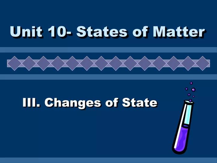 unit 10 states of matter