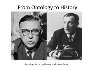 From Ontology to History