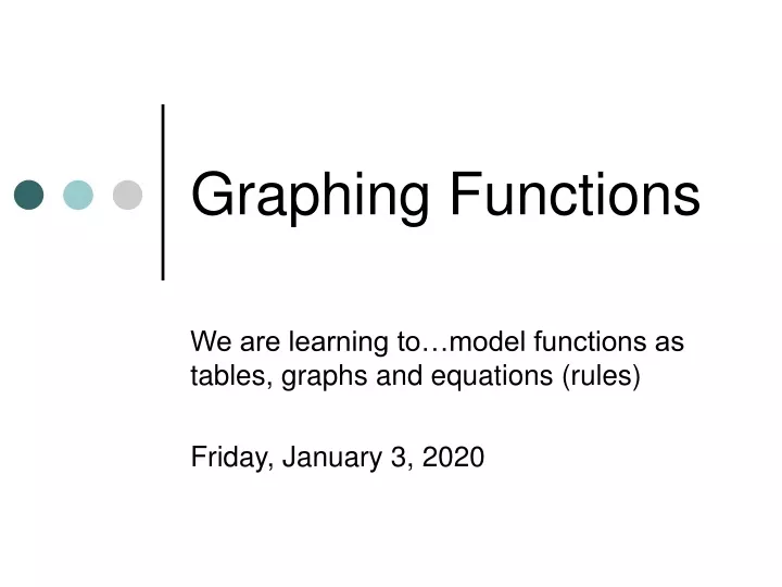 graphing functions