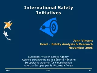 International Safety Initiatives