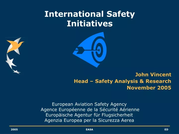 international safety initiatives