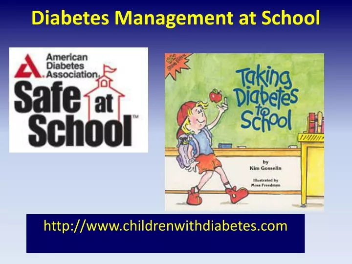 diabetes management at school