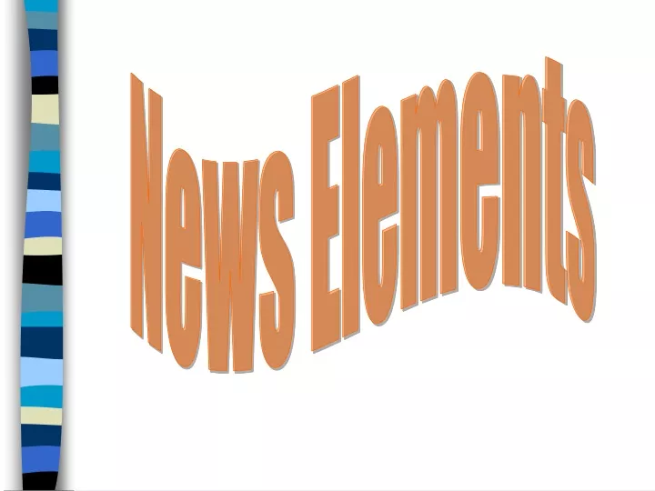 news elements