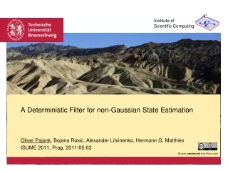A Deterministic Filter for non-Gaussian State Estimation