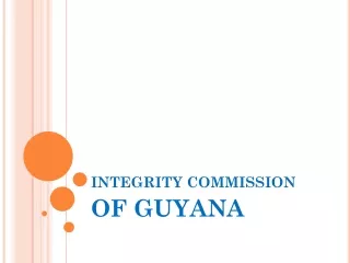 INTEGRITY COMMISSION