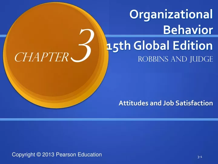 organizational behavior 15th global edition