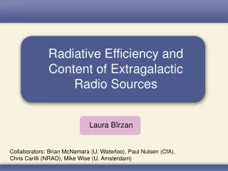 Radiative Efficiency and Content of Extragalactic Radio Sources