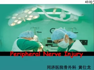 Peripheral Nerve Injury