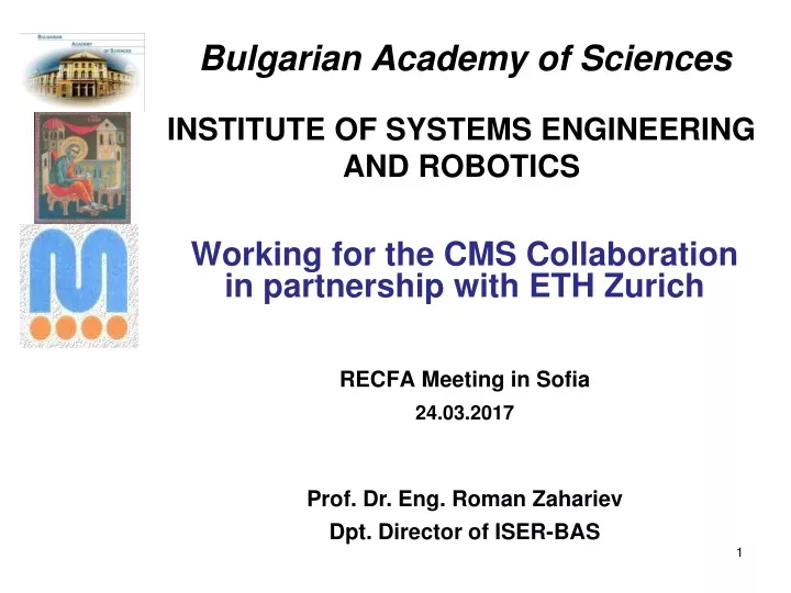 bulgarian academy of sciences institute of systems engineering and robotics