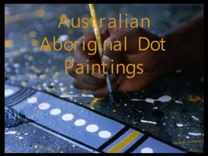 australian aboriginal dot paintings