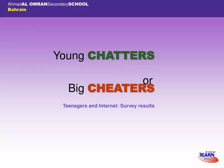 teenagers and internet survey results
