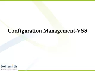Configuration Management-VSS