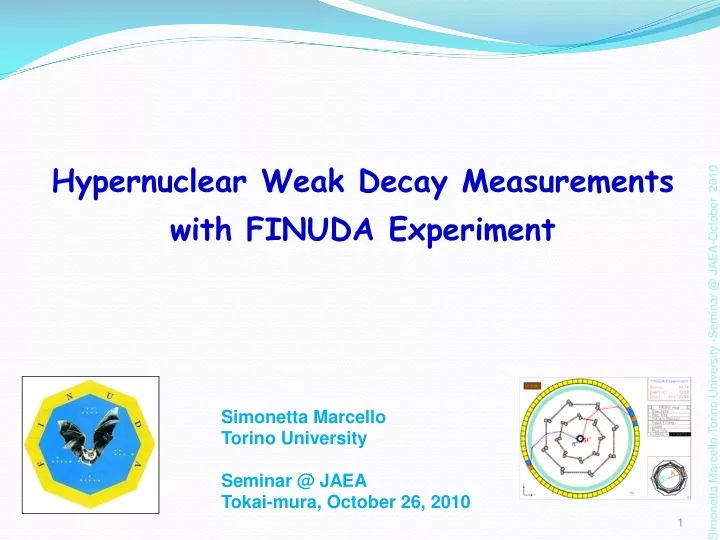 hypernuclear weak decay measurements with finuda