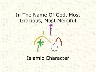 In The Name Of God, Most Gracious, Most Merciful