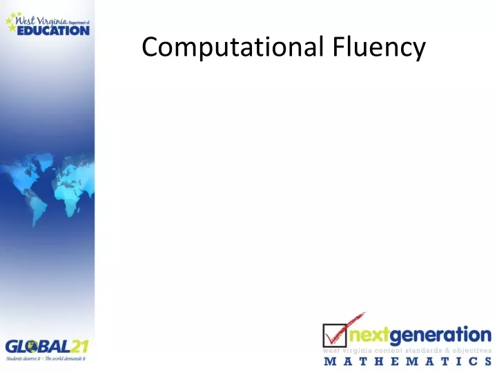 computational fluency