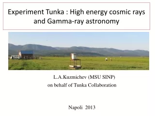 Experiment Tunka : High energy cosmic rays and Gamma-ray astronomy