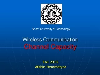 Wireless Communication Channel Capacity