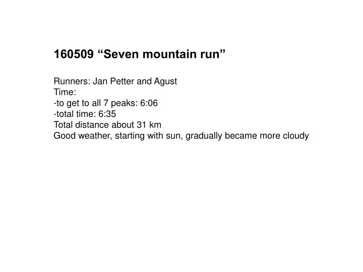 160509 seven mountain run runners jan petter