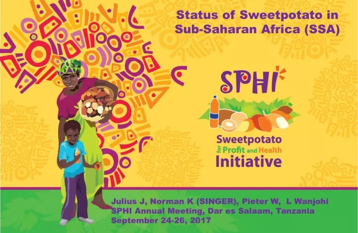 status of sweetpotato in sub saharan africa ssa