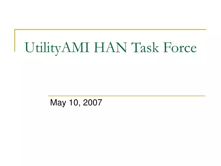 utilityami han task force