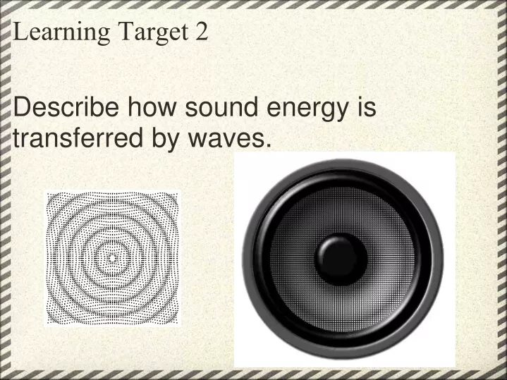 learning target 2