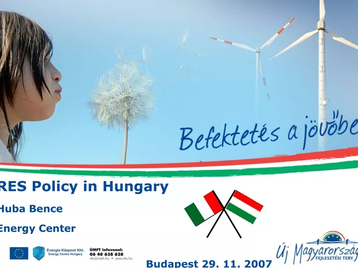 res policy in hungary huba bence energ y center