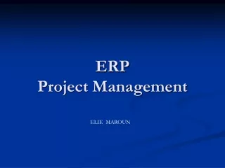 ERP  Project Management