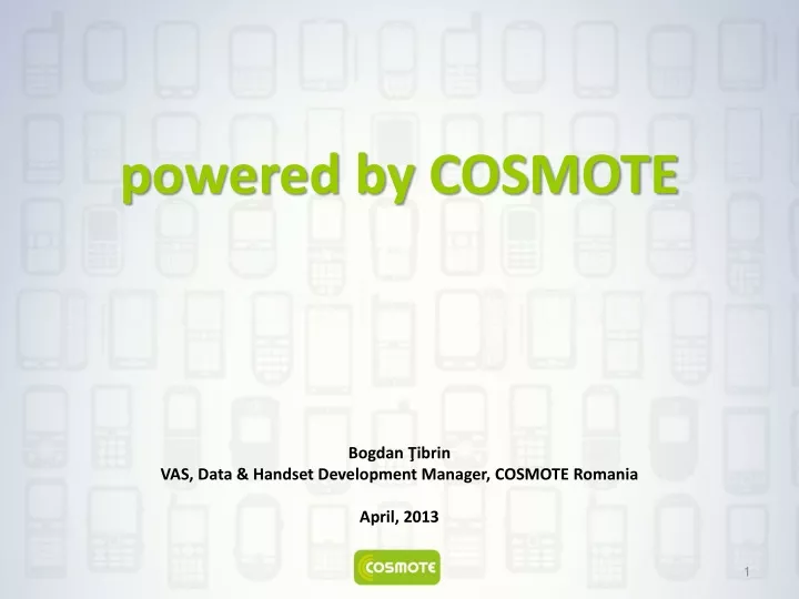 p owered by cosmote