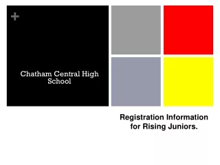 Registration Information for Rising Juniors.