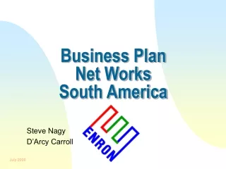 Business Plan  Net Works South America