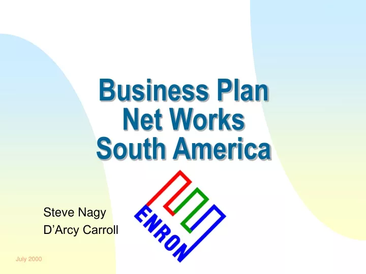 business plan net works south america