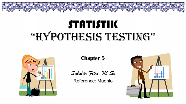 statistik hypothesis testing