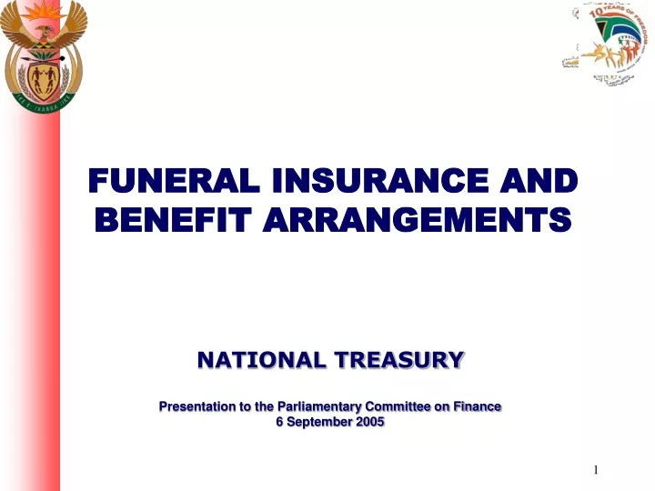 funeral insurance and benefit arrangements