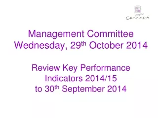 Internal Management Plan Review 2013-2016