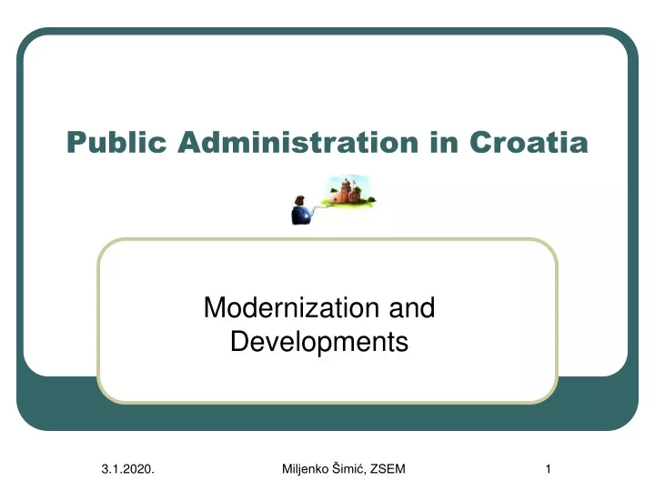 public administration in croatia