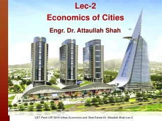 Lec-2  Economics of Cities