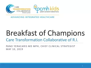 Breakfast of Champions Care Transformation Collaborative of R.I.