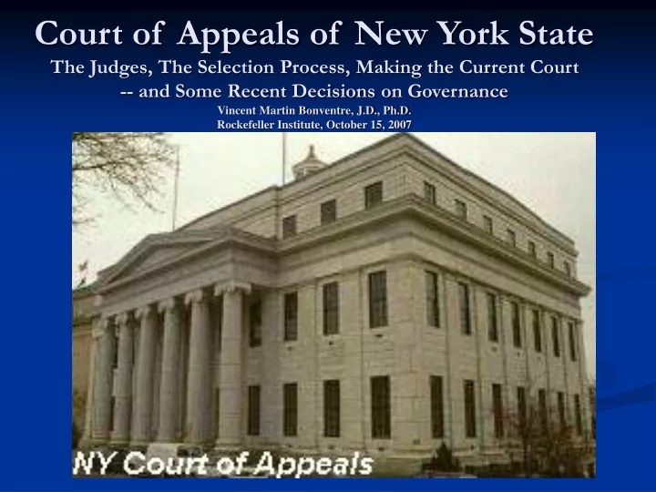 court of appeals of new york state the judges