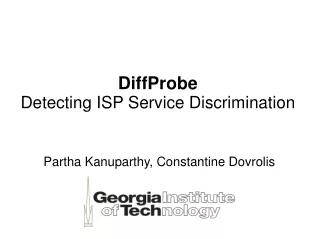 DiffProbe Detecting ISP Service Discrimination