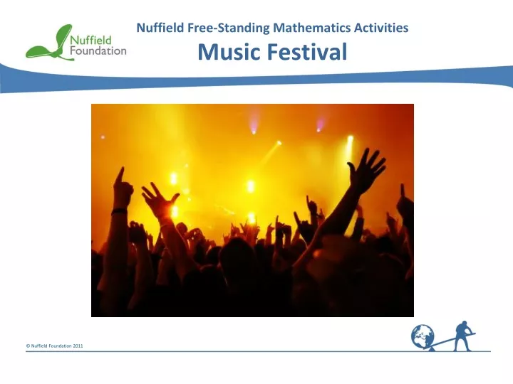 nuffield free standing mathematics activities