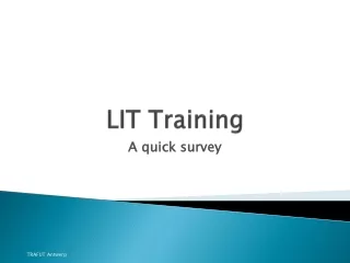 LIT Training