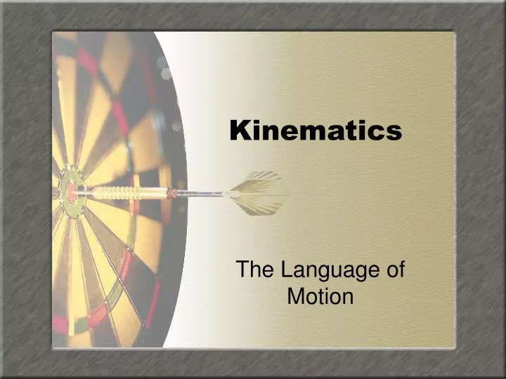 kinematics